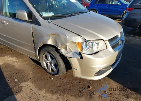 2013 Dodge Grand Caravan Sxt из США, поврежденный, VIN 2C4RDGCG1DR523746